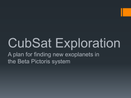 CubSat Exploration
