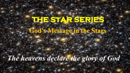Stars 3, Star Numbers, Sizes, God`s 3 Act Play