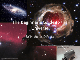 The Beginner`s Guide to the Universex