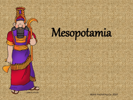 Opening PPT for Mesopotamia