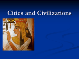 "Cities and Civilizations" PowerPoint