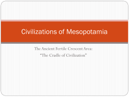 Civilizations of Mesopotamia