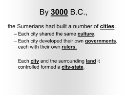 Early Civilzations 2