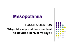 Mesopotamia - SCHOOLinSITES