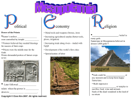 Ancient Mesopotamia Guided Notes Sheet