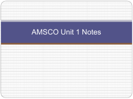 AMSCO - Period 1 File - Northwest ISD Moodle