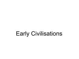 Early Civilisations file