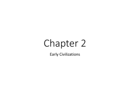 Chapter 2 - Early Civilizations MP