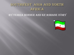Southwest Asia and North Africa