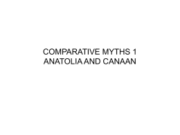 COMPARATIVE NE MYTHS 1