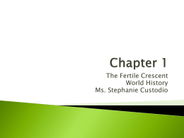 Chapter 2- The Fertile Crescentx - Physics