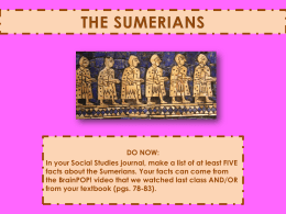 The Sumerians PP
