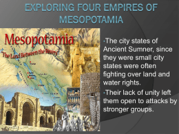 Empires of Mesopotamia - Washington