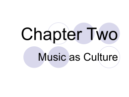 Music culture