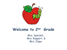 Welcome to 2 Grade - Wappingers Central School