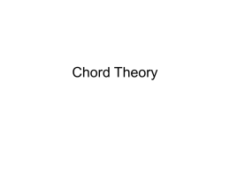 Chord Theory - Frank Markovich