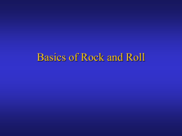 Elements of rock styles - KU Information Technology