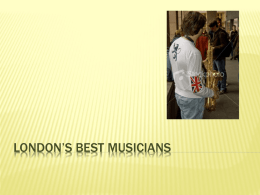London’s best musicians