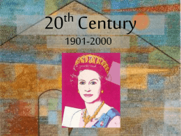 20th Century Period