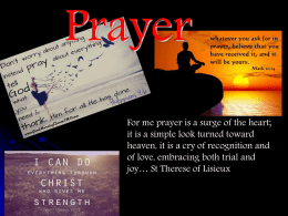 Classroom Prayer