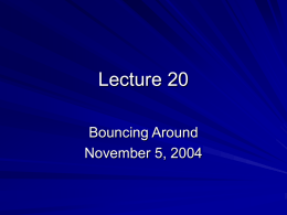 Lecture 20 - UCF Physics