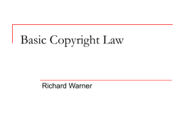Basic copyright law - Chicago