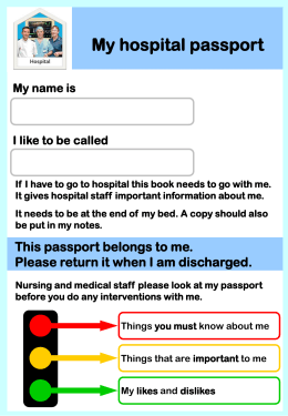 Hospital Passport presentation