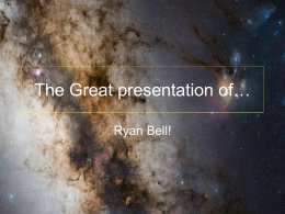 The Great presentation of…