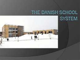 The Danish school system