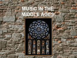 Middle Ages in Music
