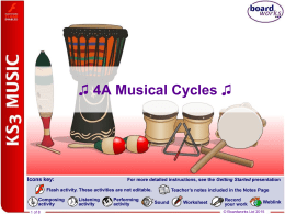 Boardworks Musical Cycles W8