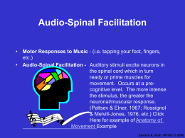 PowerPoint Presentation - Music Therapy and Neurologic