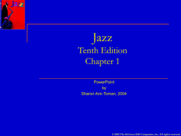 Jazz Tenth Edition