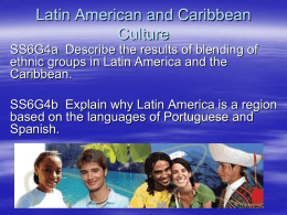 Latin American and Caribbean Culture