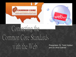 key phrases from the common core standards