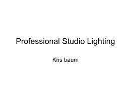 Professional Studio Lighting