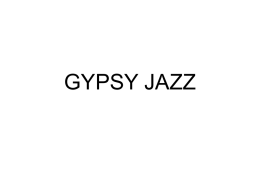 gypsy jazz - Cert3music