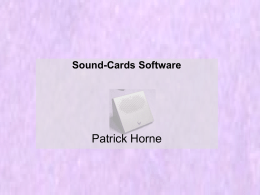 Sound-Cards Software
