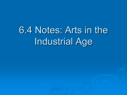 Art Styles of the Industrial Revolution - Moore