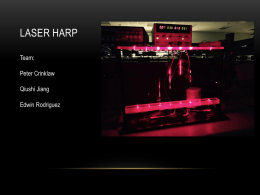 Laser Harp
