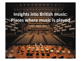 Insights into British classical music