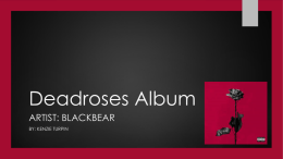 Deadroses Album