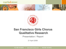 San-Francisco-Girls-Chorus-Qualitative-Research-Focus
