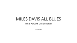 miles davis all blues