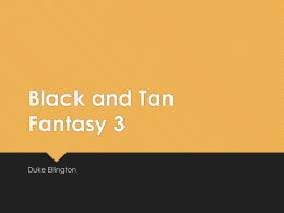 Black and Tan Fantasy 3