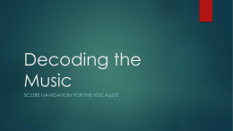 Decoding the Music