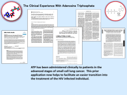 ATP 1: Brochure Clinical Experience DOWNLOAD