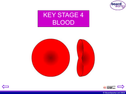 Blood cells - AIS IGCSE Science