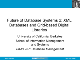 Slides from Lecture 21 - Courses - University of California, Berkeley