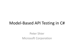 Model-Based API Test..